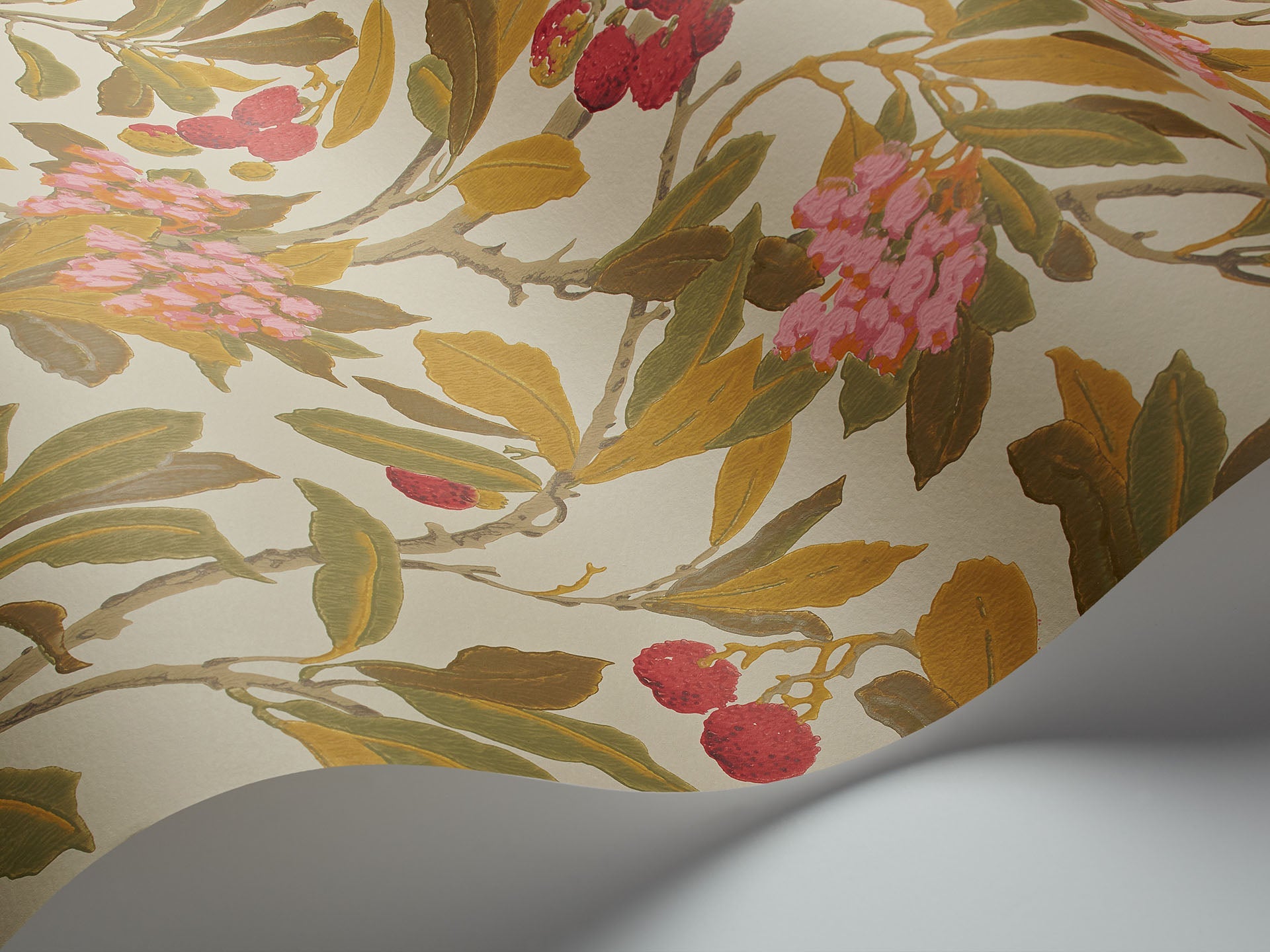 Strawberry Tree Wallpaper - Cole & Son – Cole & Son (Wallpapers) Ltd