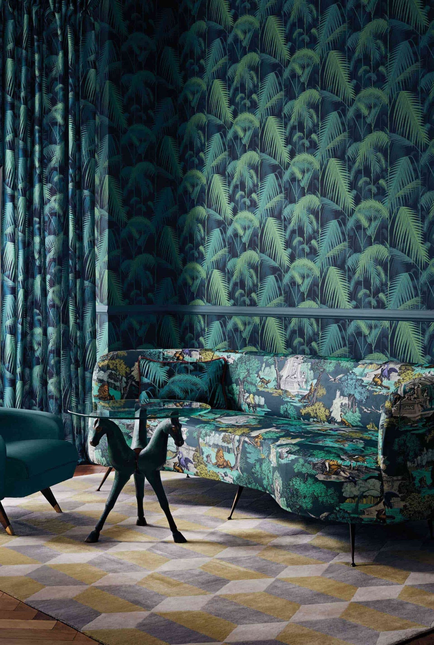Home Decor Ideas: Combining Wallpaper and Fabric | Cole & Son® UK