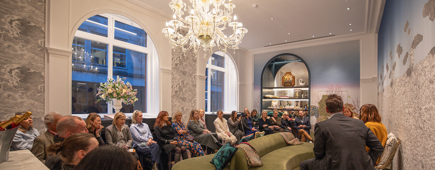Jubilee Place Salon: Behind Closed Doors – Secrets of Creativity Panel Talk | Cole & Son® UK