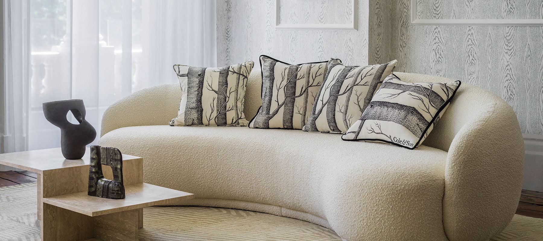 Rainforest Squiggle Wallpaper - Cole & Son x Vivienne Westwood