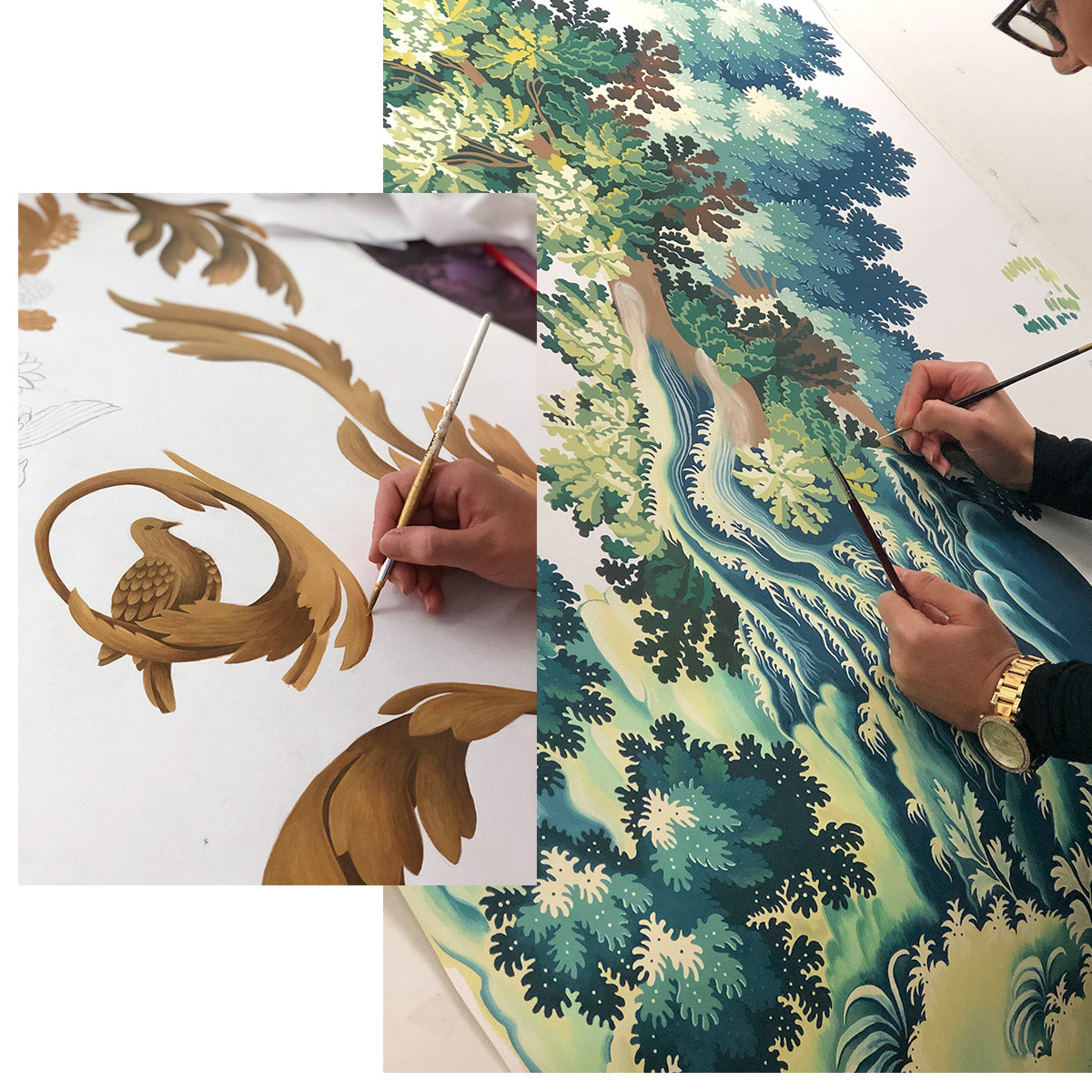 Son Of Nam Scan Vf Couture Carousel wallpaper - Cole & Son – Cole & Son (Wallpapers) Ltd