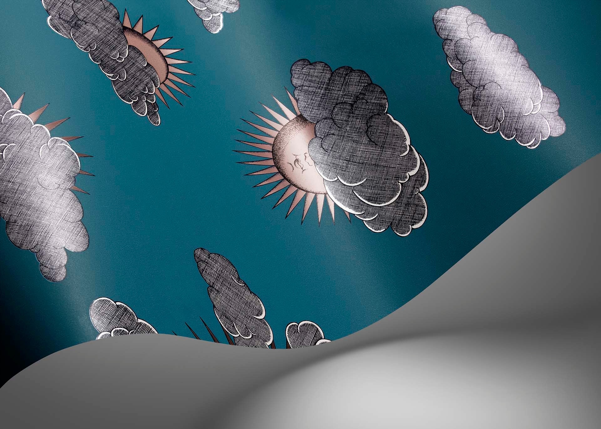Soli e Nuvole Fornasetti Cole & Son Wallpaper – Cole & Son