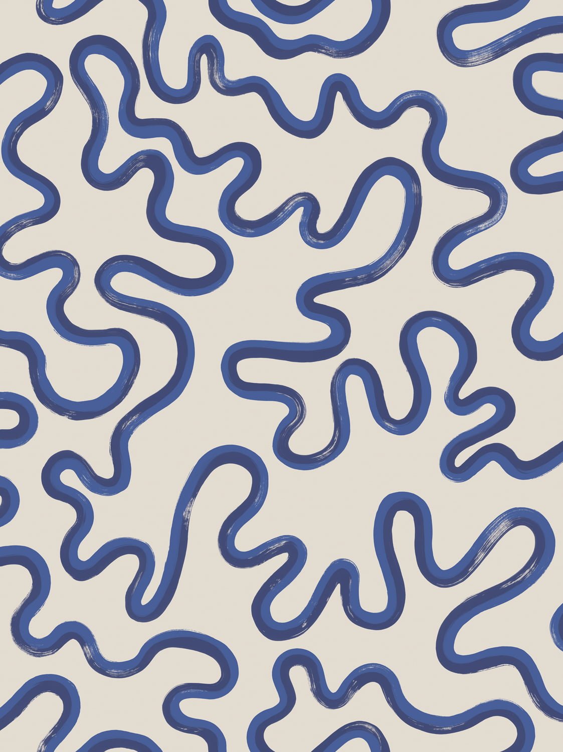 Rainforest Squiggle Wallpaper - Cole & Son x Vivienne Westwood
