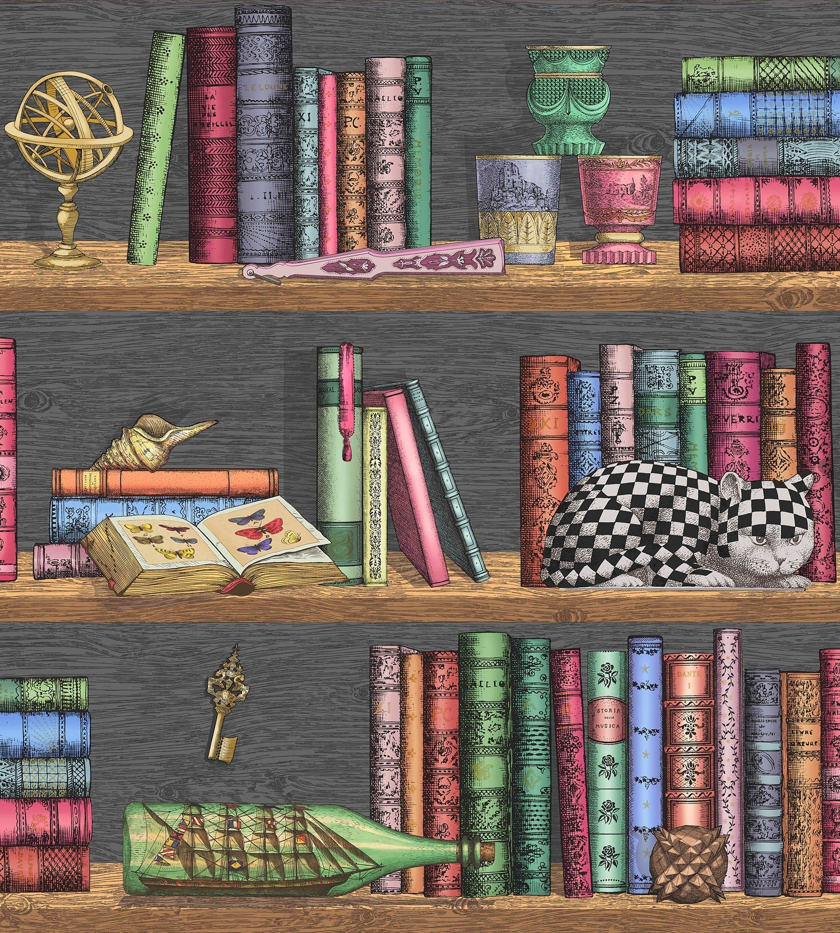 Libreria wallpaper by Cole & Son