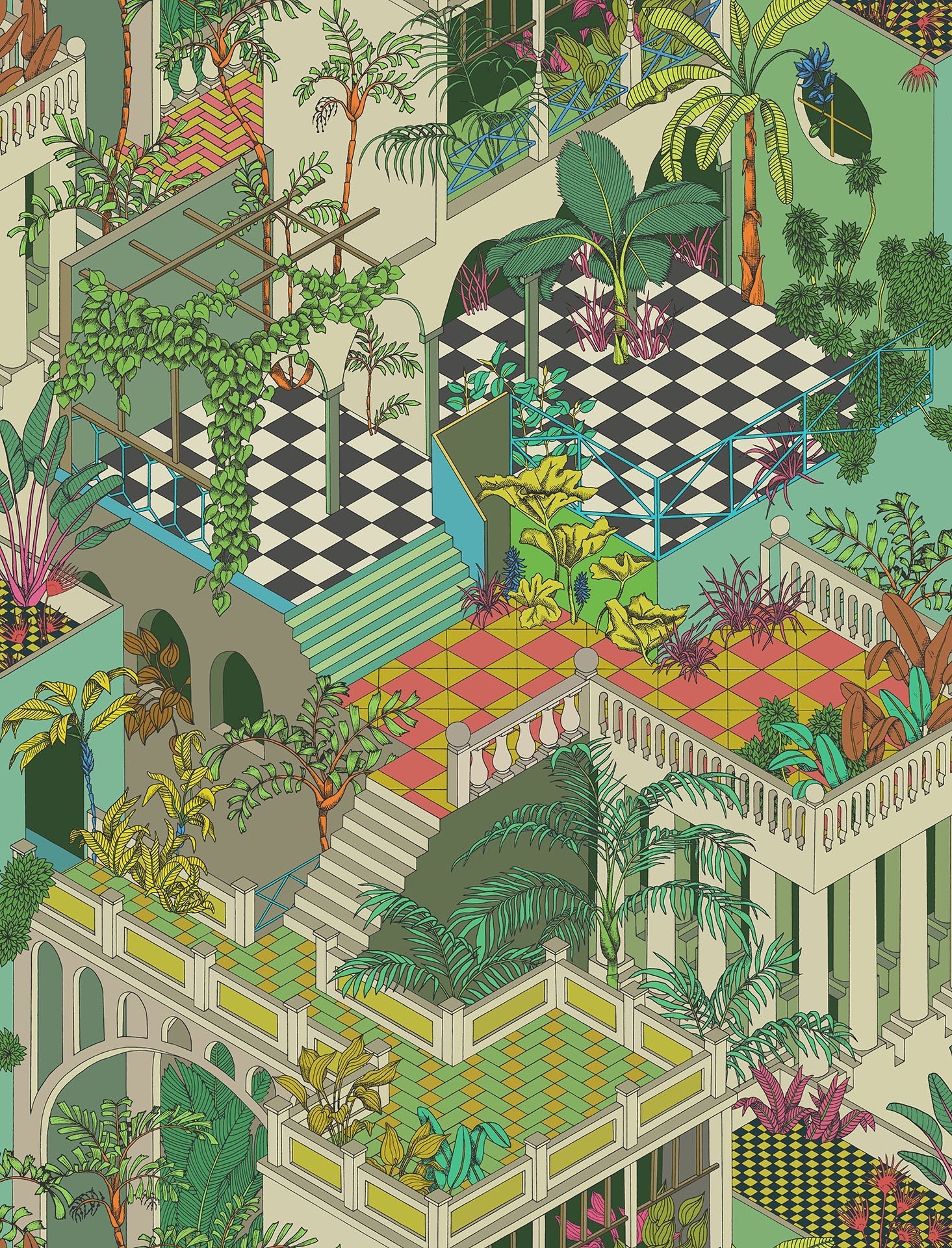 Miami wallpaper by Cole & Son